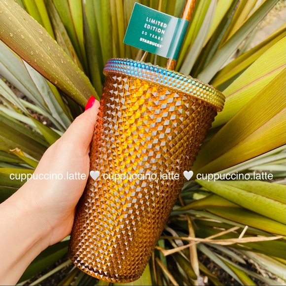 ✨NEW✨Starbucks 50th Anniversary Honeycomb Studded - Picture 2 of 9